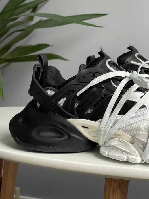 ‼️Останні Розміри‼️Кроссовки Женские Adidas Vento XLG Runner Deluxe Black White/Кросівки Жіночі Венто