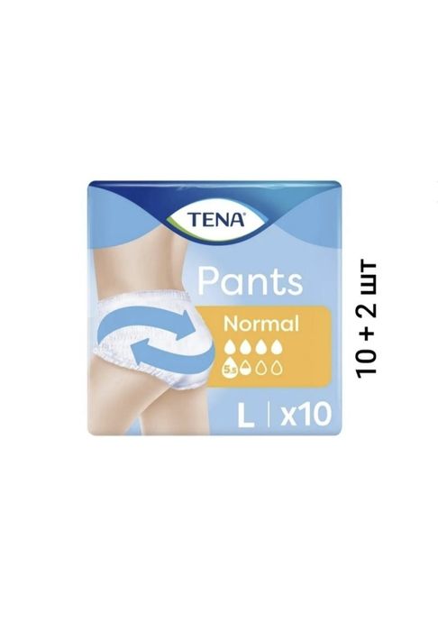 Труси-підгузки TENA Pants Normal (ТЕНА Пантс Нормал) 12 шт розмір L