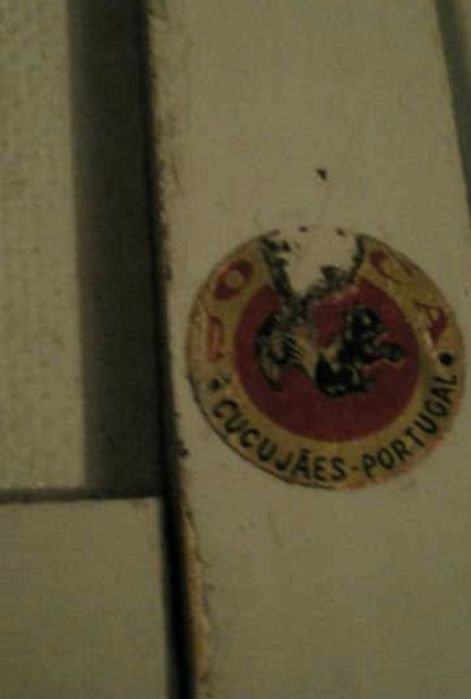 Quadro didático com ardósia - anos 60