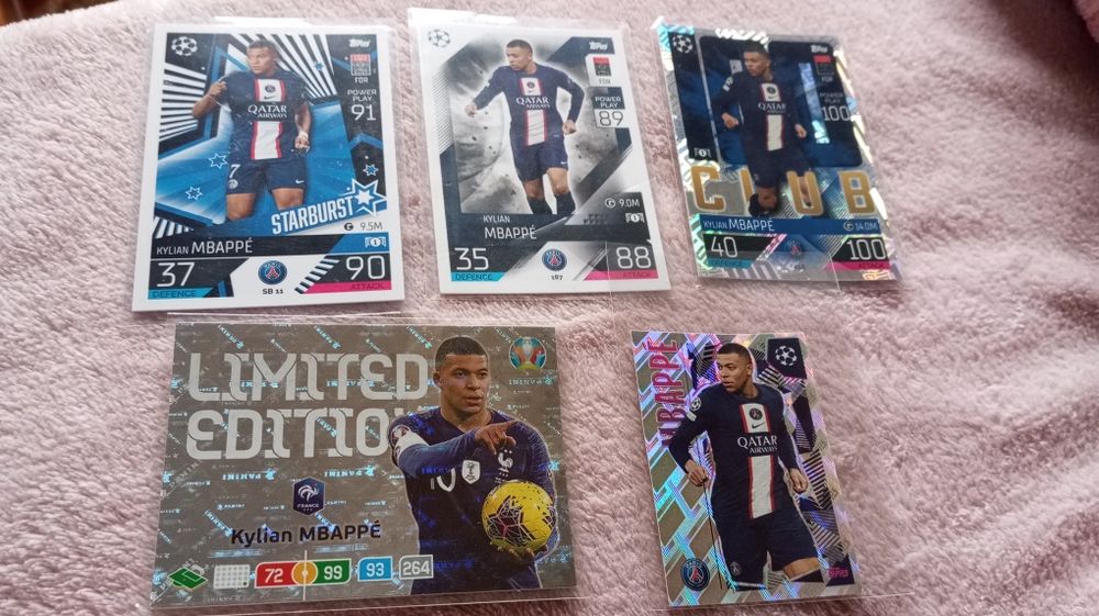 Special Kilian Mbappé Cards
