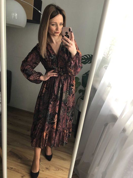 Sukienka Maxi w trzech pięknych wzorach