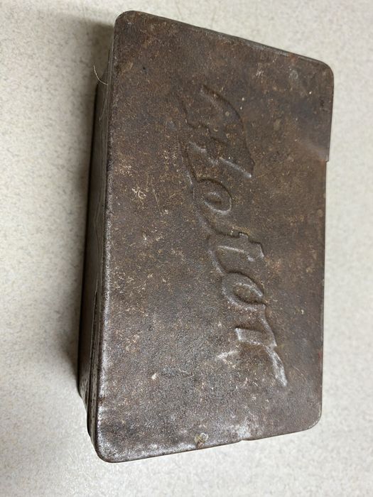 Zasobnik blaszany pojemnik  Zetor zetor zabytek unikat PRL