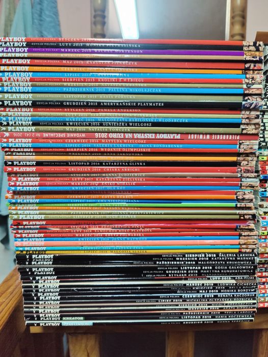 198 gazet playboy od 2003 do 2019 roku