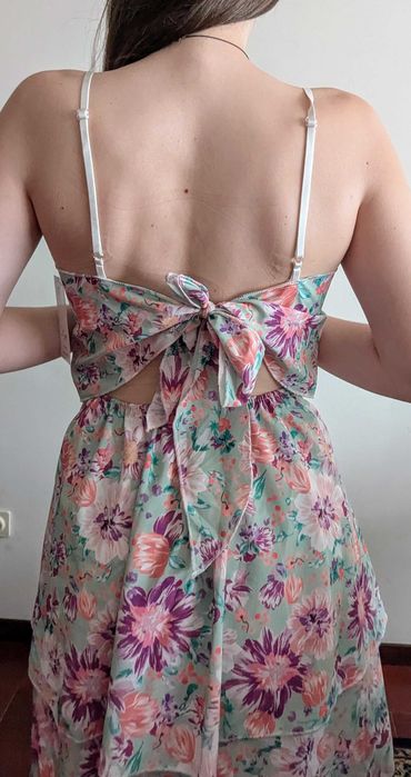Vestido Florido de Verao