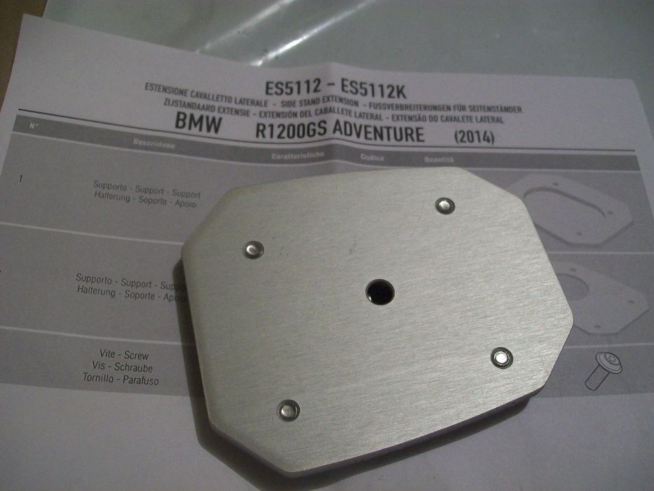 ES5112 R1200GS Adv.(14>18) i R1250 GS Adv. (19>22) BMW poszerzenie