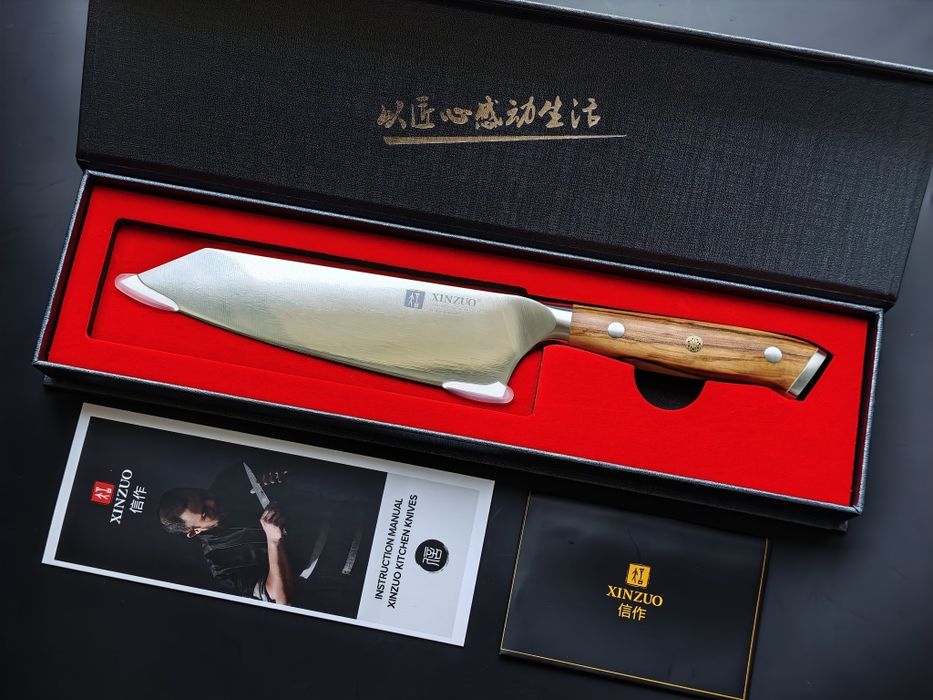 Кухонний ніж XINZUO Kiritsuke (Модель: XZ-CFYJ) - баланс якості та функціональності