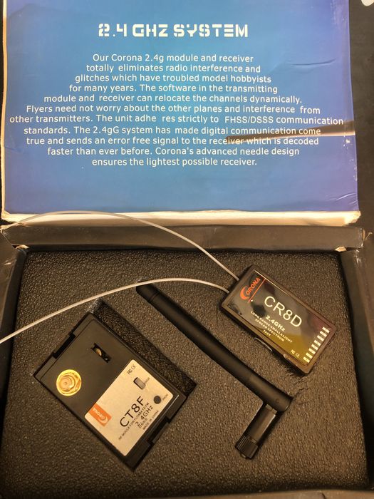 Modulo 2.4 avião rc aeromodelismo