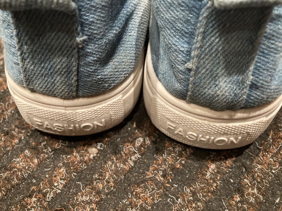 Trampki jeans damskie