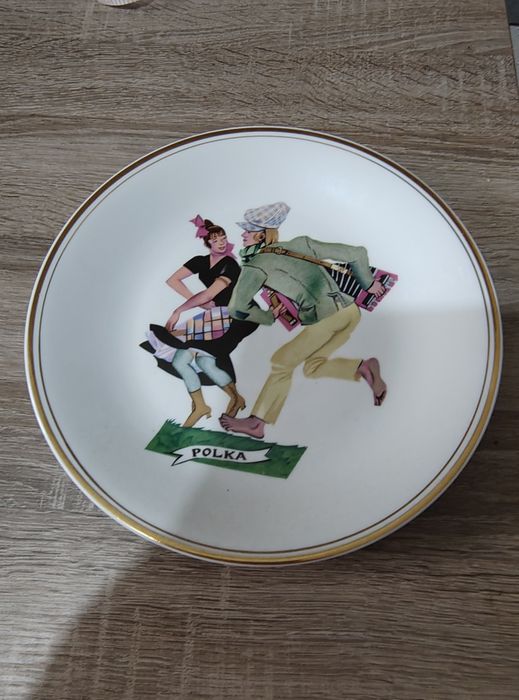 Talerz kolekcjonerski "Polka"