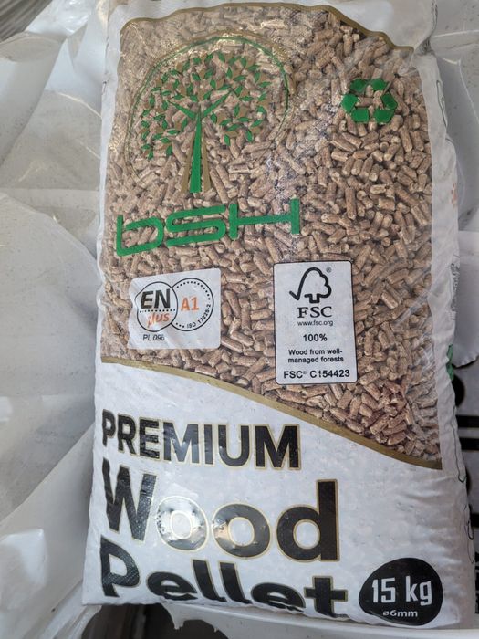 Pellet drzewny premium EN plus A1, polski producent