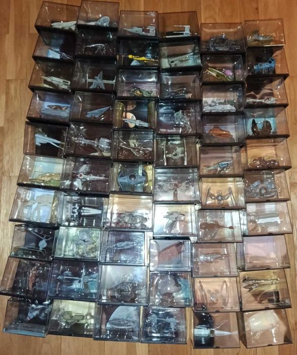 Coleção Completa Star Wars Naves e Veículos Planeta DeAgostini + Fascículos (Revistas)