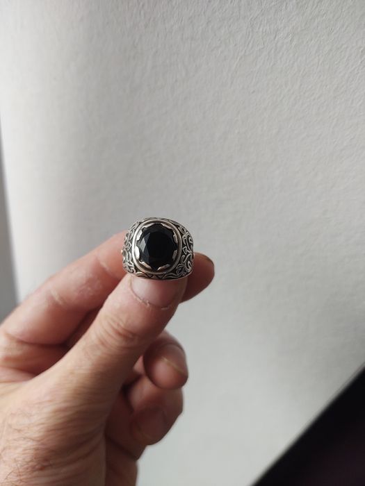 Перстень печатка мужская,серебро