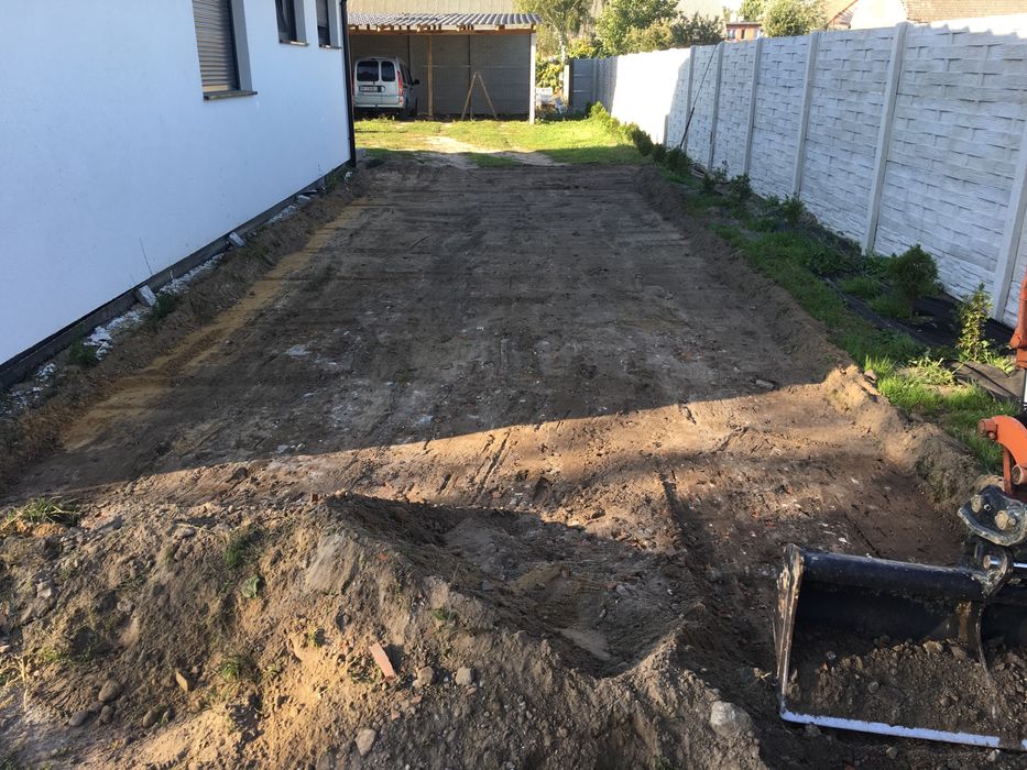 USŁUGI MINIKOPARKĄ, wywrotka 3,5t, laweta