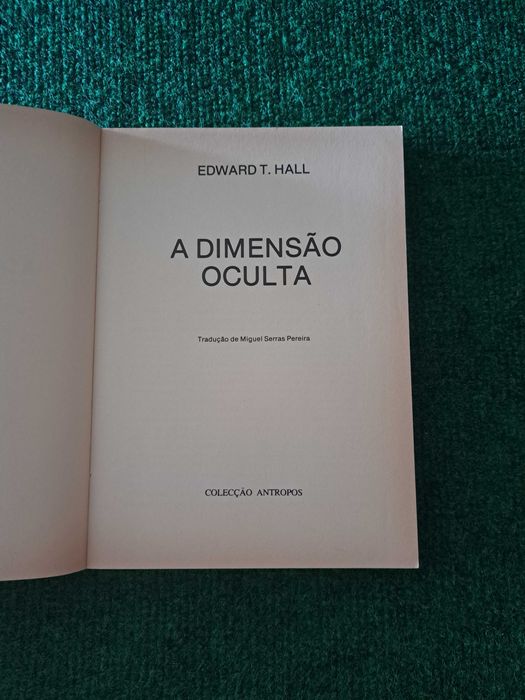 A Dimensão Oculta - Edward T. Hall