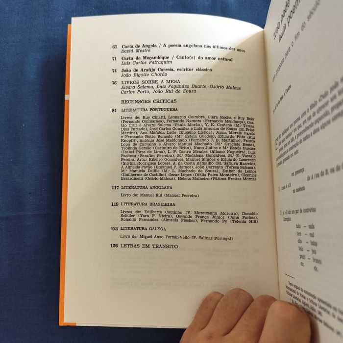 Revista Colóquio Letras 89 - Janeiro 1986