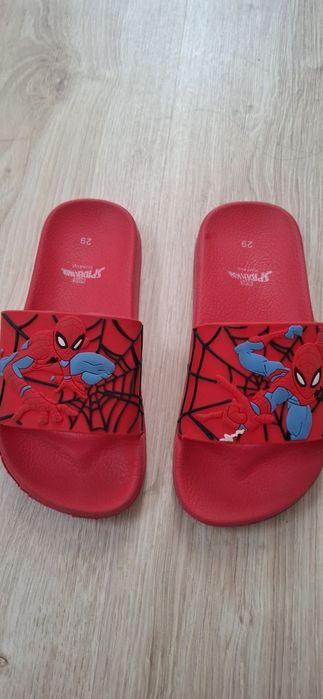 Klapki chłopięce Spider-Man rozmiar 29