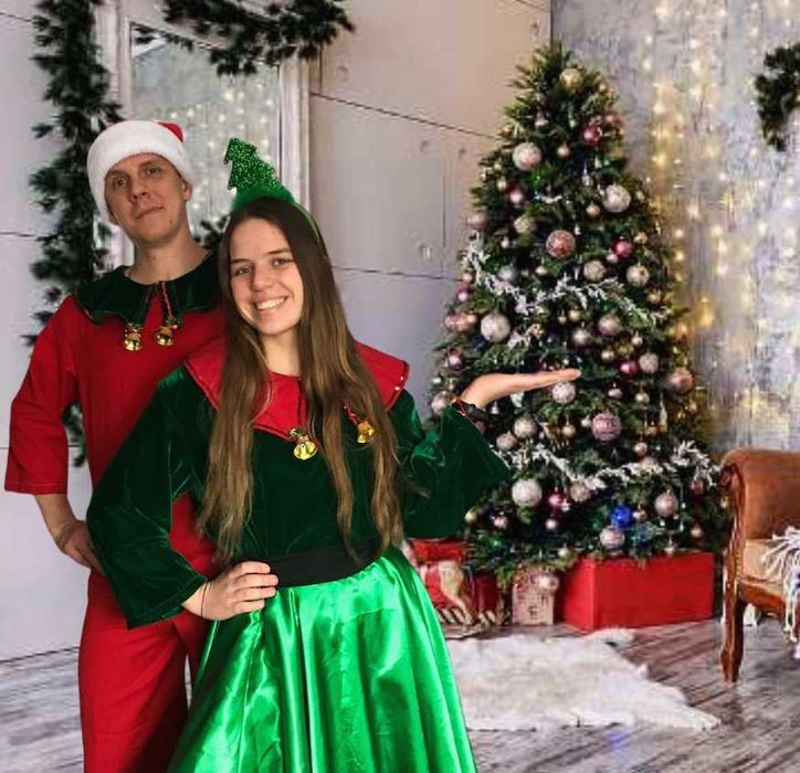 Привітання дитини від Санти та помічників санти.