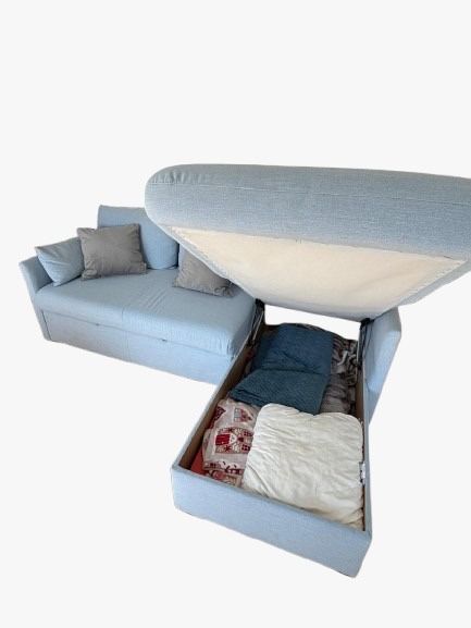 Sofa Chaise long Azul