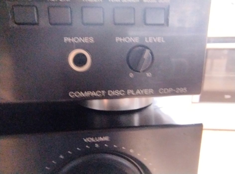 Sony wieża 3 elementy