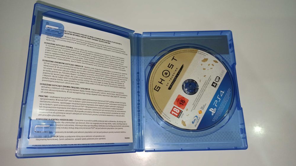 ps4 GHOST OF TSUSHIMA DIRECTOR'S CUT mówią po polsku japonia samuraje