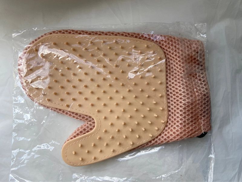 Luva removedora de pelos de animais