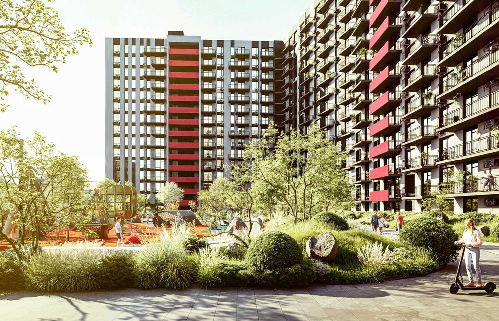 Двокімнатна квартира з балконом в ЖК Family Plaza 2 Розтермінування до 30міс!