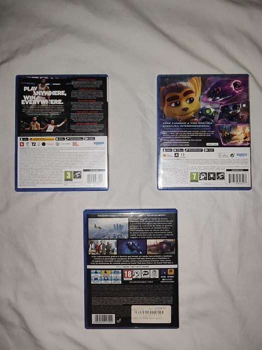 3 jogos Ps4 e Ps5