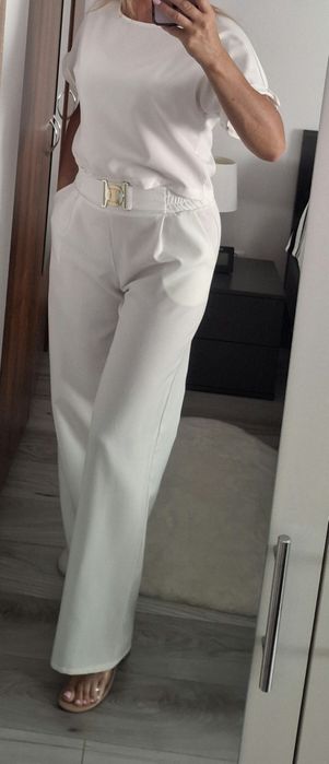 Komplet Biały rozmiar S