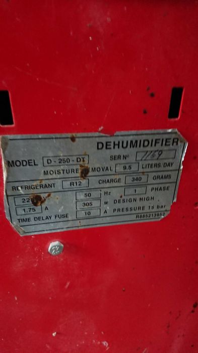 Suszarka budowlana Suszarka kondensacyjna Osuszacz pokojowy suchy