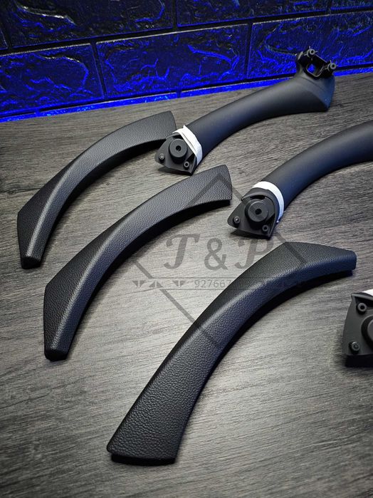 Pack 3 Puxadores Preto / Beje / Carbono Completos BMW E90/ E91 /E92 -