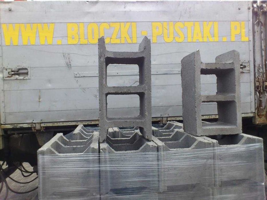 Bloczki zalewowe Pustaki szalunkowe 25