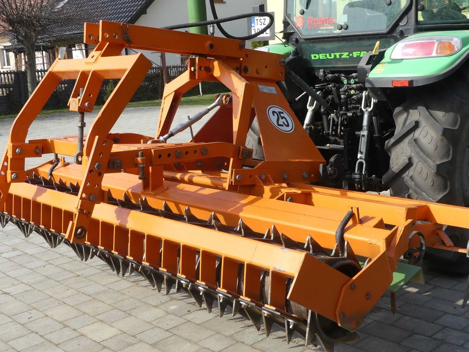 Agregat uprawowo- siewny, szerokosć 3m. FRICKE