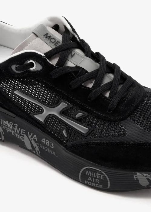 Premiata moerun 7297 black кросівки премиата кросовки mase