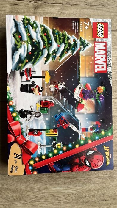 Nowy zestaw klocki LEGO Marvel 76293 Kalendarz Adwentowy 2024, 246 el.