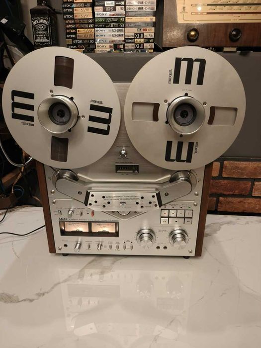 AKAI GX-635D ! Kultowy magnetofon szpulowy ! Szpule ! Naby