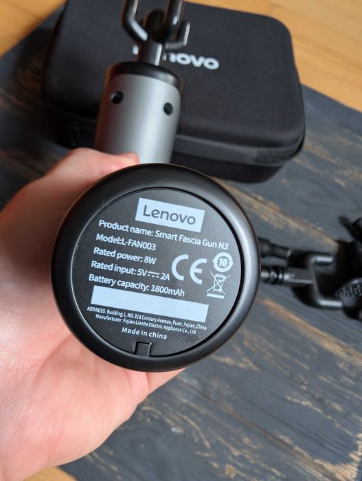 Перкусионный пистолет Lenovo Gun N3 электромассажер