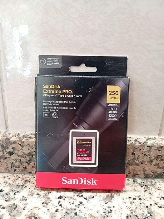 CFexpress San disk Extreme Pro 256gb