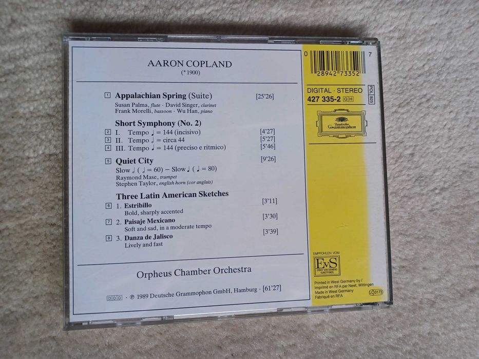 2 CD Musica Classica -  Michael Thomas e Aaron Copland435607339040788482