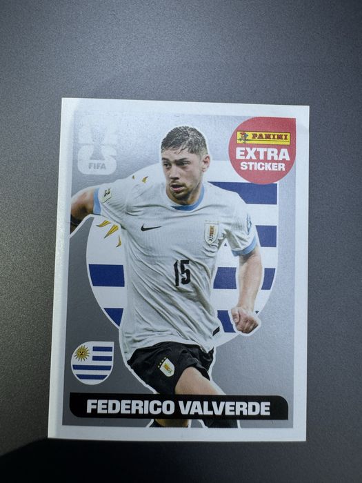 Carta legend prata Valverde Mundial 2026