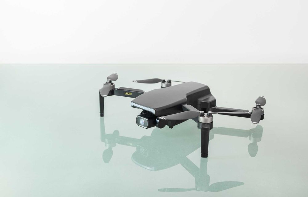 Drone SG108S com mala de transporte.