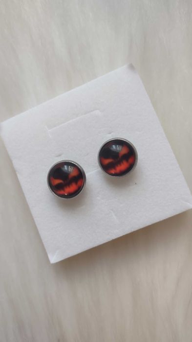 Kolczyki dynie / Halloween