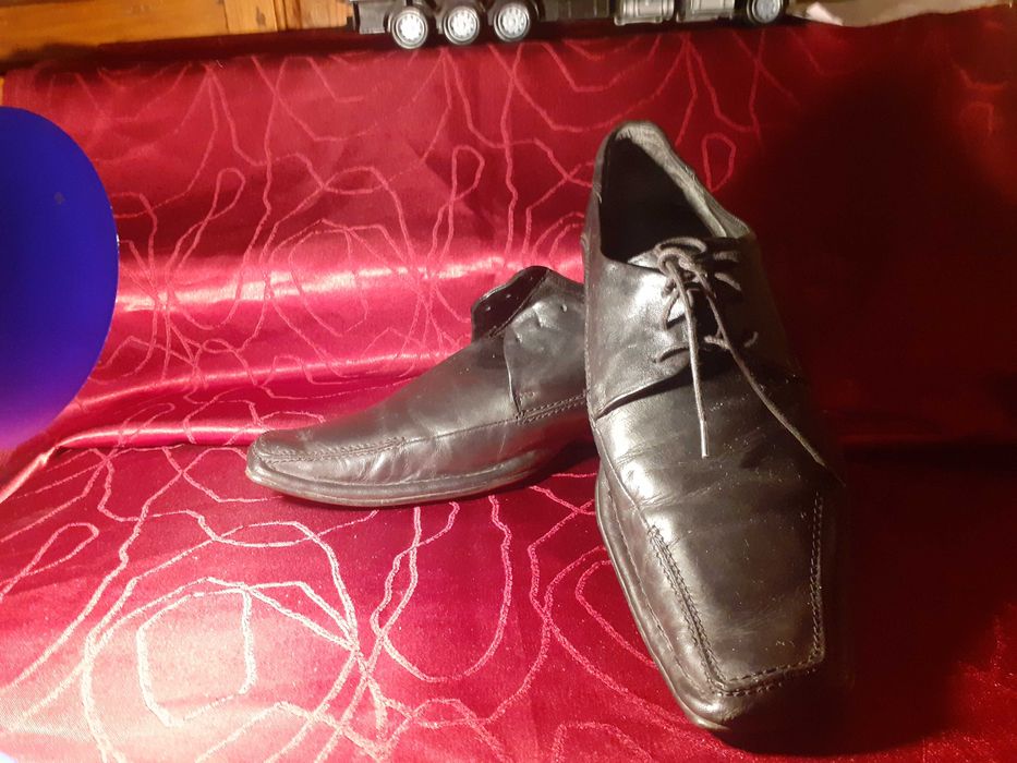Шкіряні італійські туфлі чоловічі