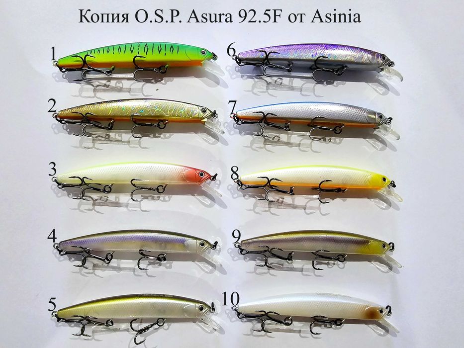 Воблер O.S.P. Rudra, Asura, Khamsin ITO Shiner MagSquad от Asinia