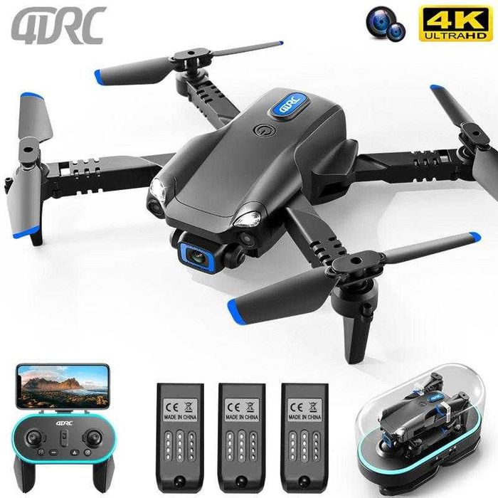 Dron 4DRC Mini V20 ELF 4K WiFi 3 baterie w zestawie.