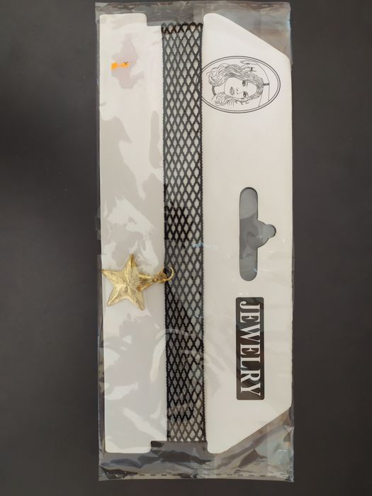 choker elástico c/ pendente estrela