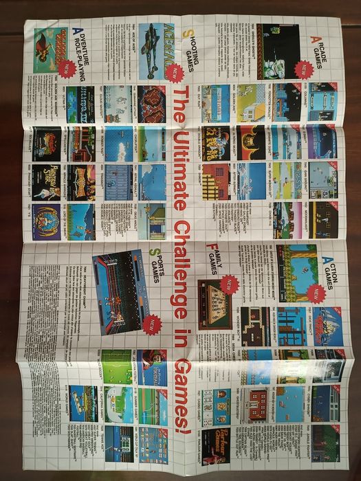 sega games catalog master system