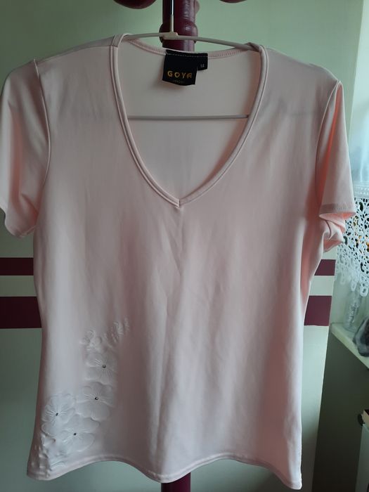 Bluzka jasnoróżowa GOYA rozmiar 42