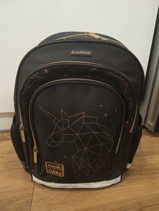 Plecak szkolny STARPAK jednorożec
