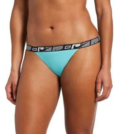 NIKE Majtki bikini damskie turkusowe rozmiar S