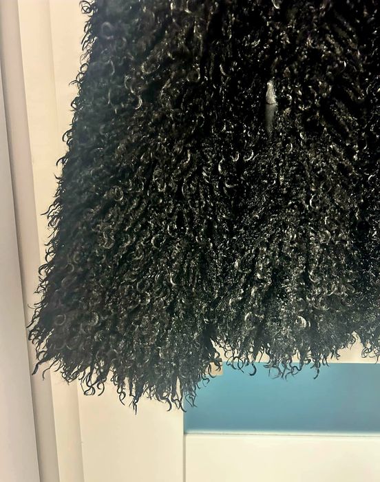 Kamizelka bezrękawnik naturalne futro z lisa rozm S  M